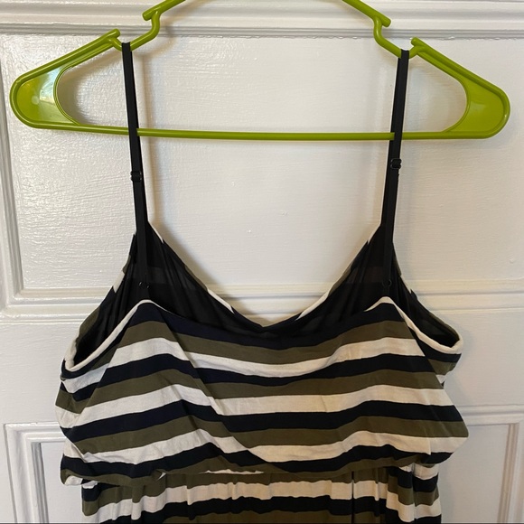 Anthropologie Addison Story Striped Maxi Dress M - Picture 6 of 9